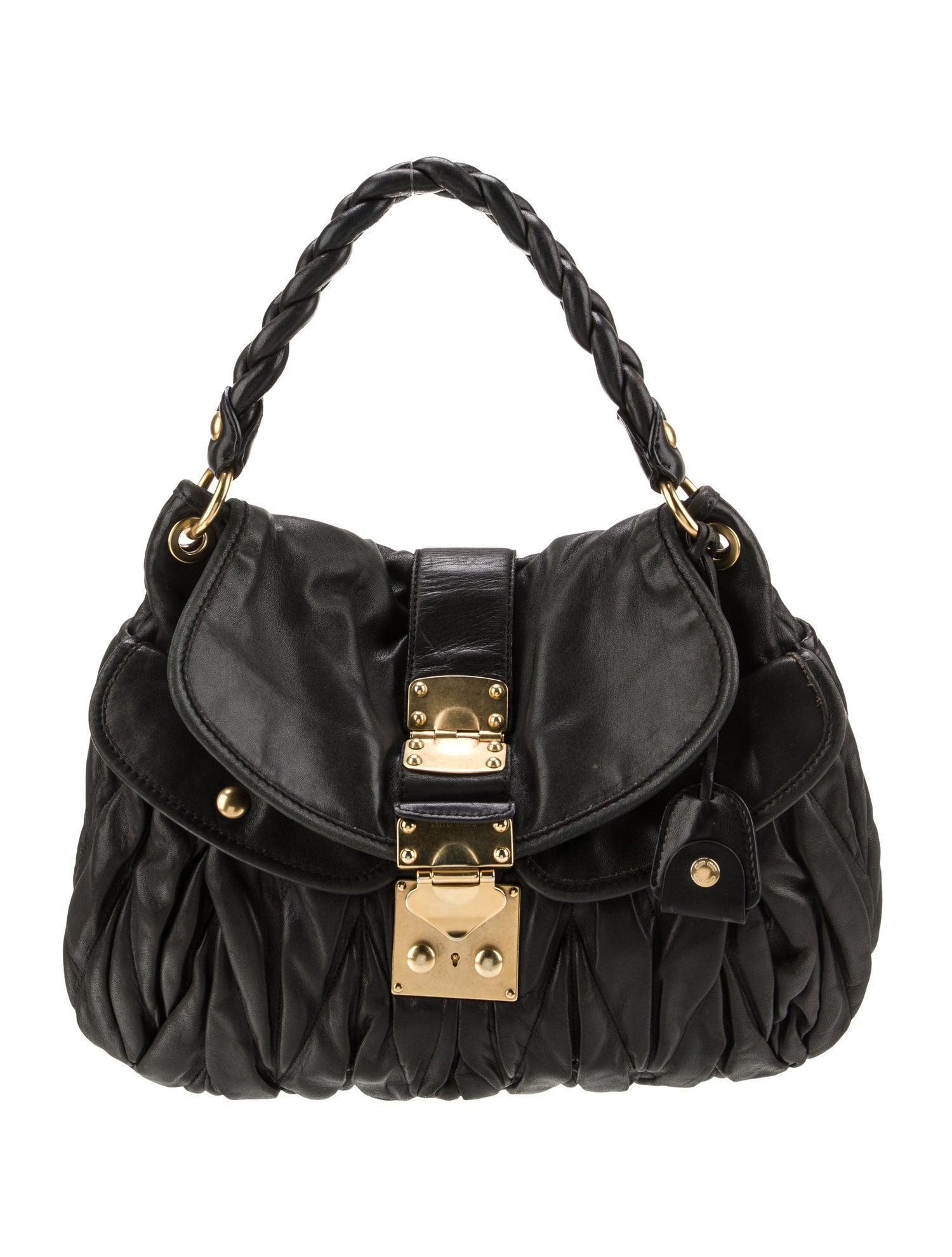 Miu Miu Leather Shoulder Bag