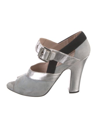 Miu Miu Suede Sandals