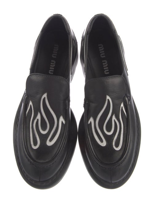 Miu Miu Leather Oxfords