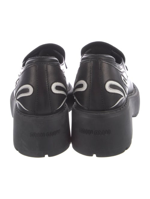 Miu Miu Leather Oxfords