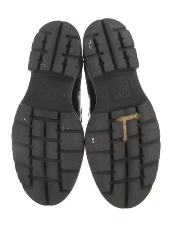 Miu Miu Leather Oxfords