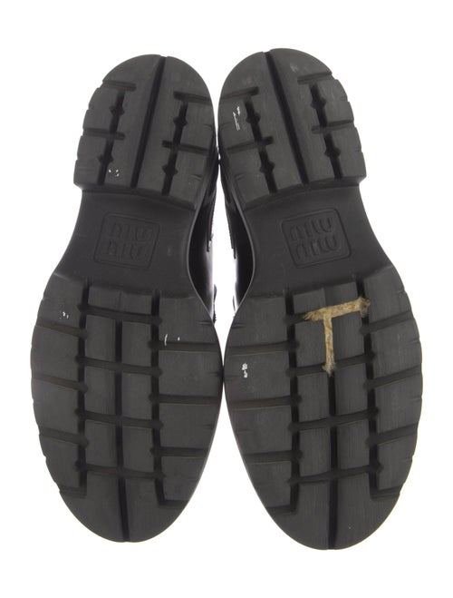 Miu Miu Leather Oxfords