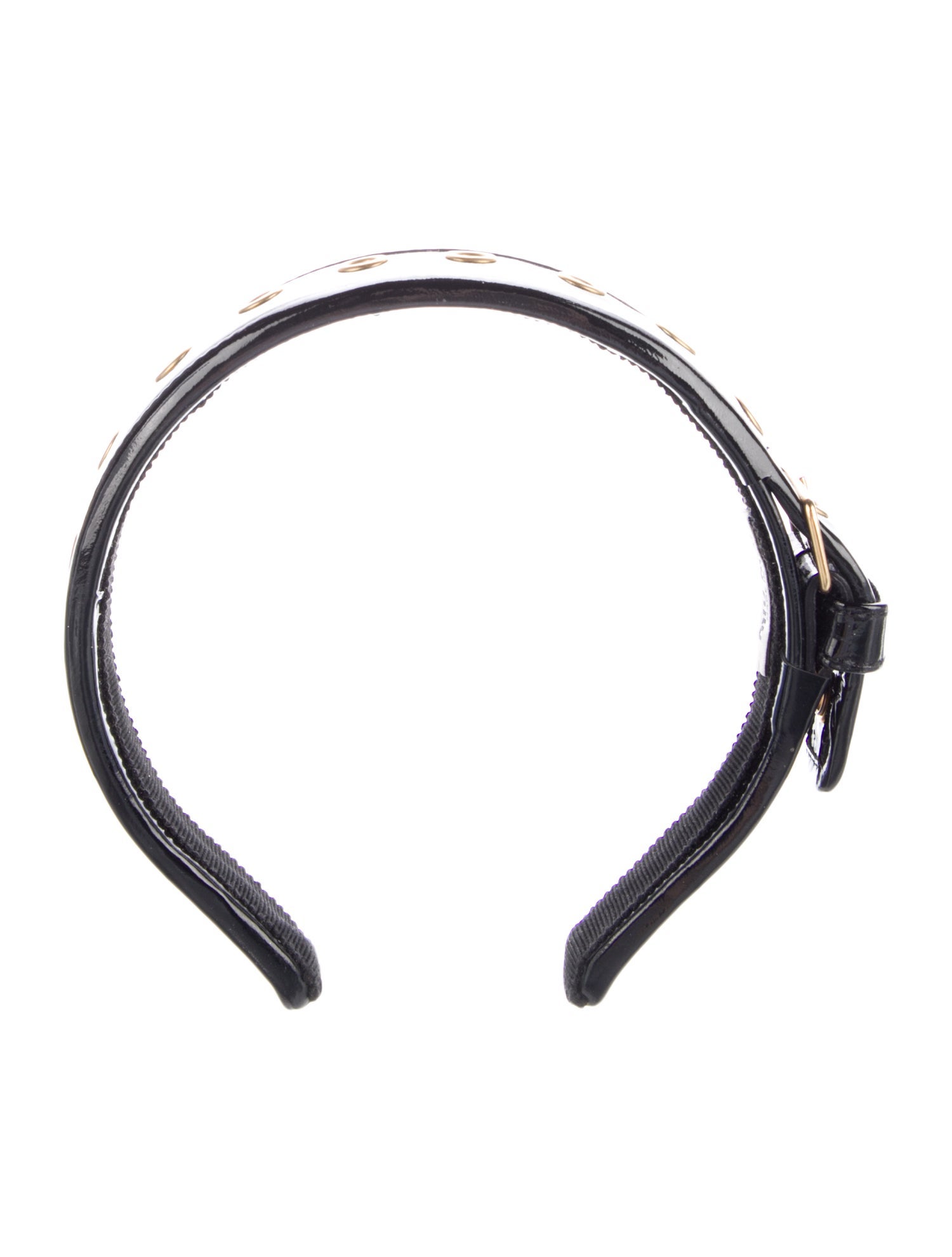 Miu Miu Patent Leather Headband