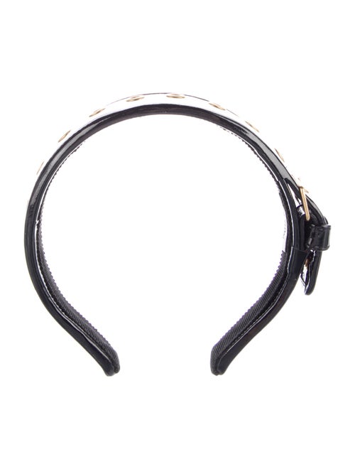 Miu Miu Patent Leather Headband