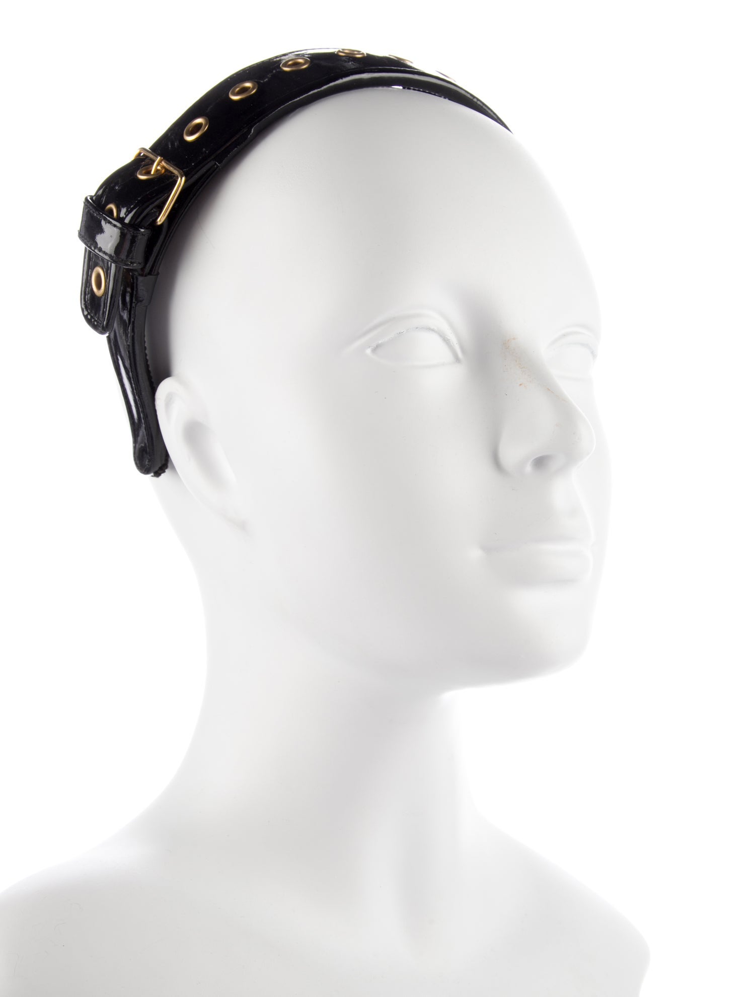 Miu Miu Patent Leather Headband
