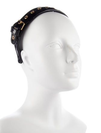 Miu Miu Patent Leather Headband