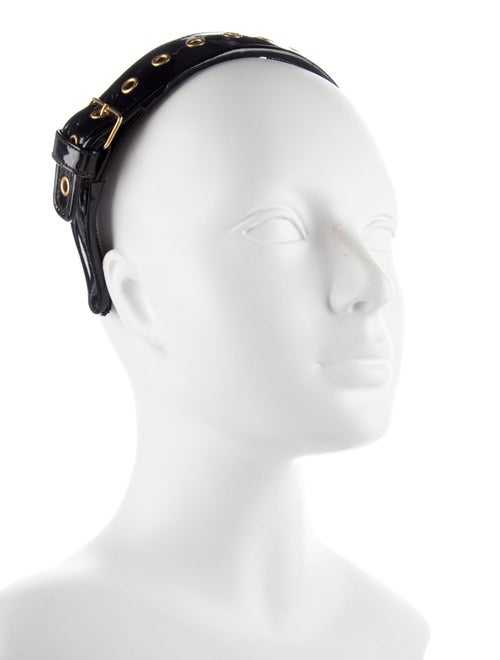 Miu Miu Patent Leather Headband