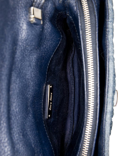Miu Miu Denim Evening Bag