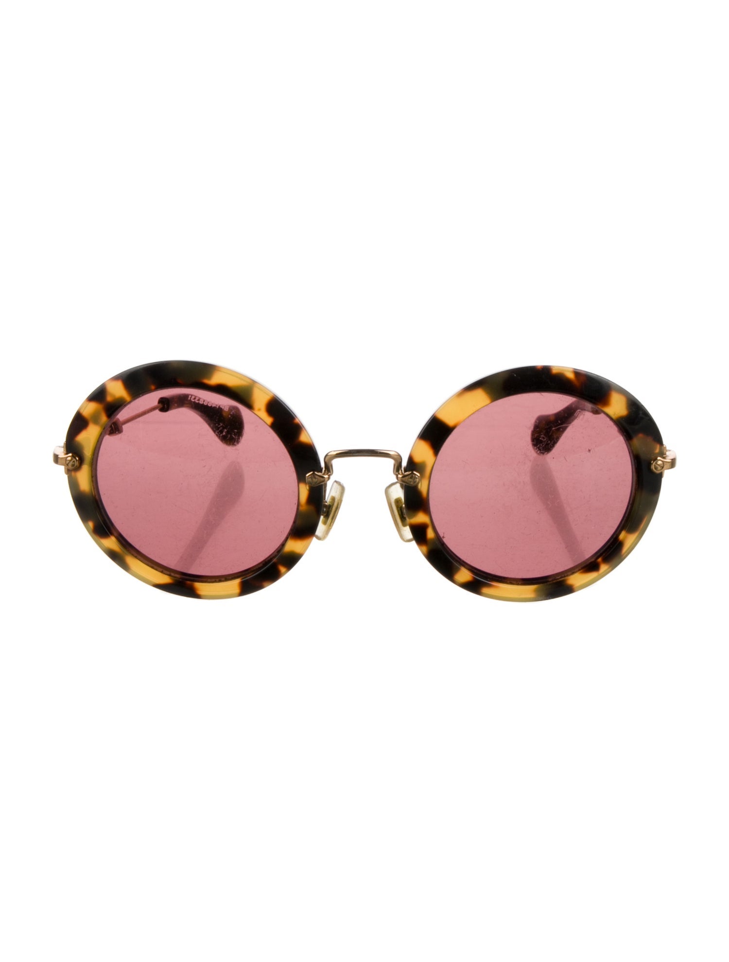 Miu Miu Oversize Tinted Sunglasses