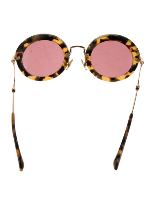 Miu Miu Oversize Tinted Sunglasses