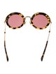 Miu Miu Oversize Tinted Sunglasses