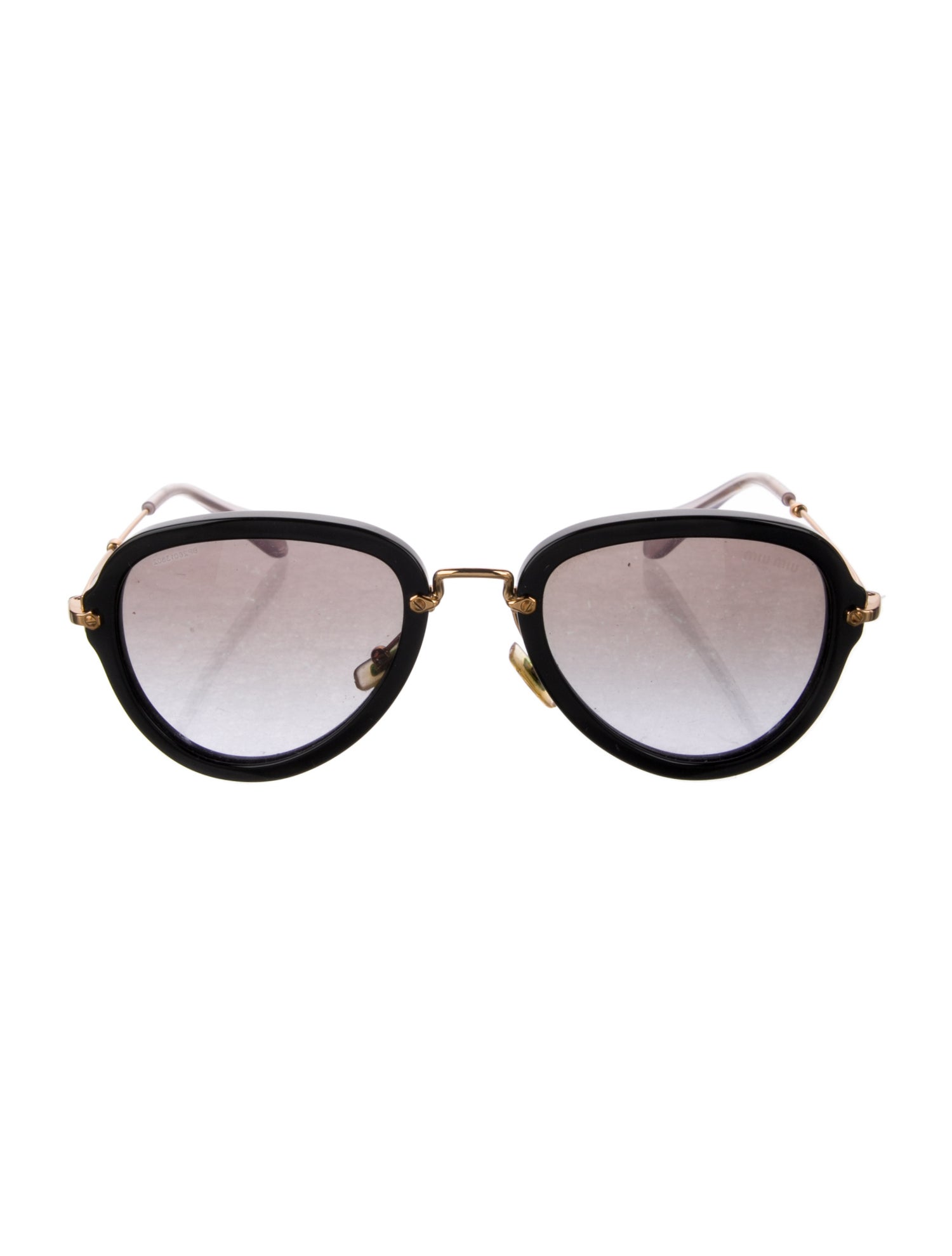 Miu Miu Aviator Gradient Sunglasses