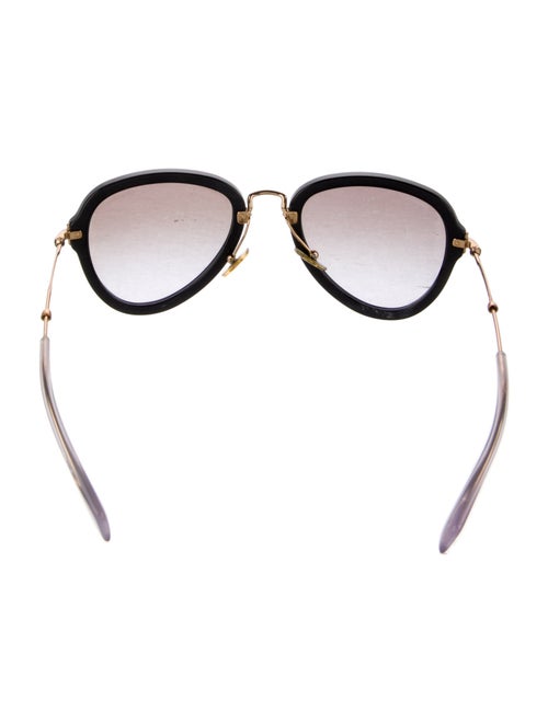 Miu Miu Aviator Gradient Sunglasses