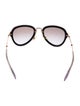 Miu Miu Aviator Gradient Sunglasses