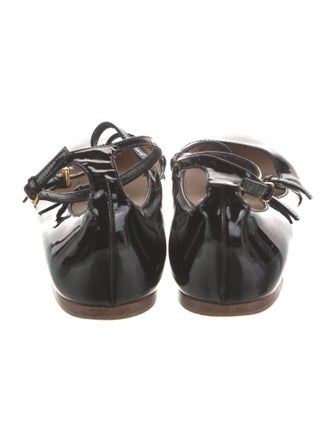 Miu Miu Patent Leather Mary Jane Flats