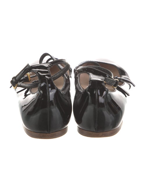Miu Miu Patent Leather Mary Jane Flats