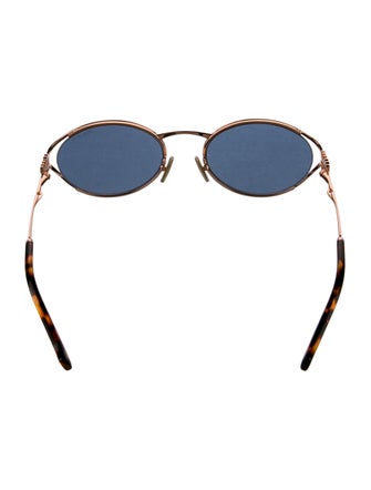 Miu Miu Round Tinted Sunglasses