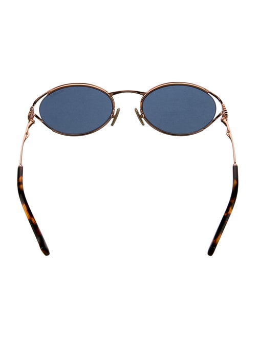 Miu Miu Round Tinted Sunglasses