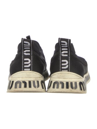 Miu Miu Crystal Embellishments Sneakers