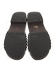 Miu Miu Leather Studded Accents Slides