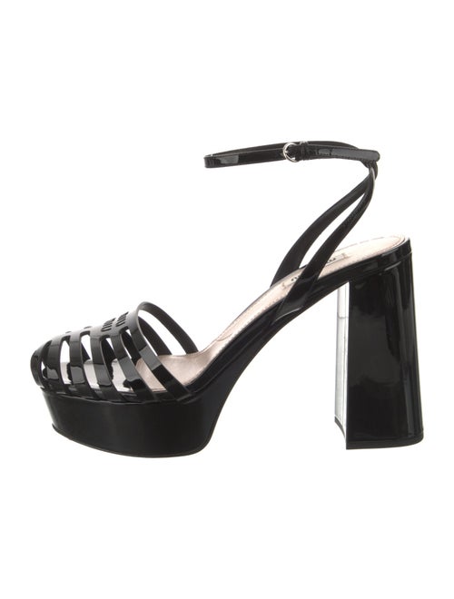Miu Miu Patent Leather Sandals