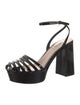 Miu Miu Patent Leather Sandals