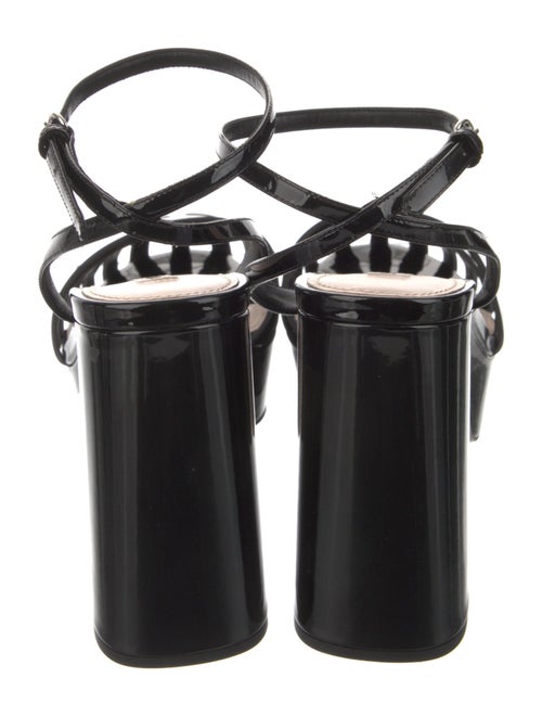 Miu Miu Patent Leather Sandals