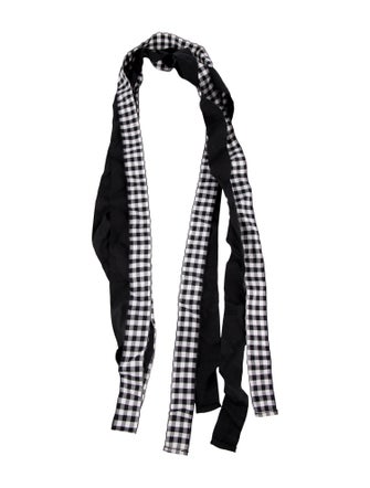 Miu Miu Denim Bow Accents Mary Jane Flats