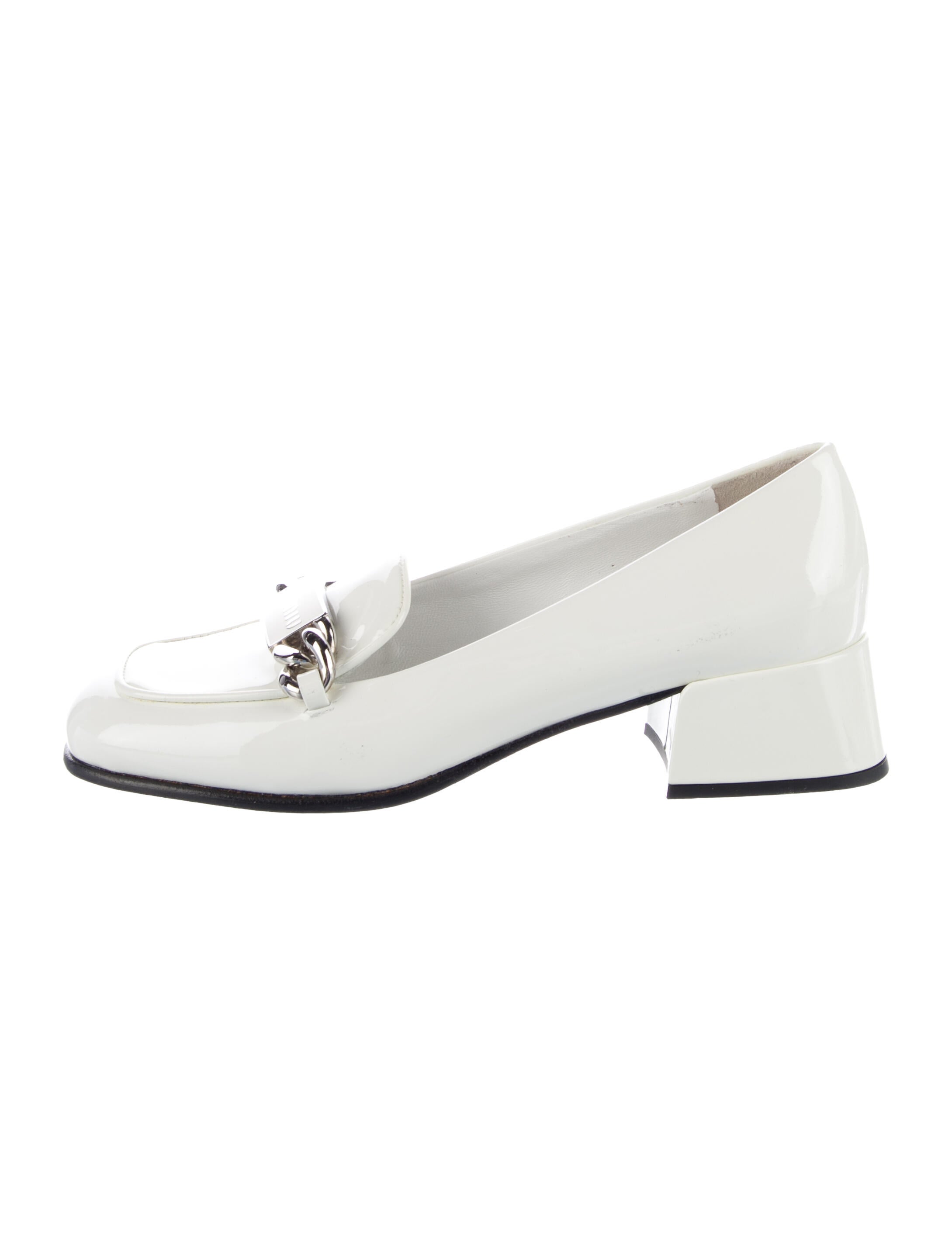 Miu Miu Patent Leather Loafers