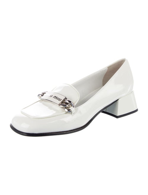 Miu Miu Patent Leather Loafers