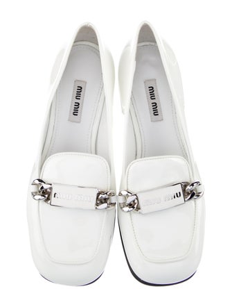Miu Miu Patent Leather Loafers