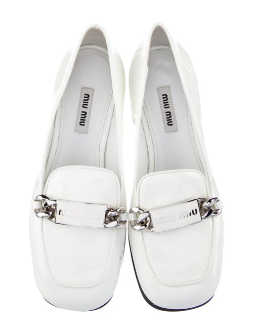 Miu Miu Patent Leather Loafers