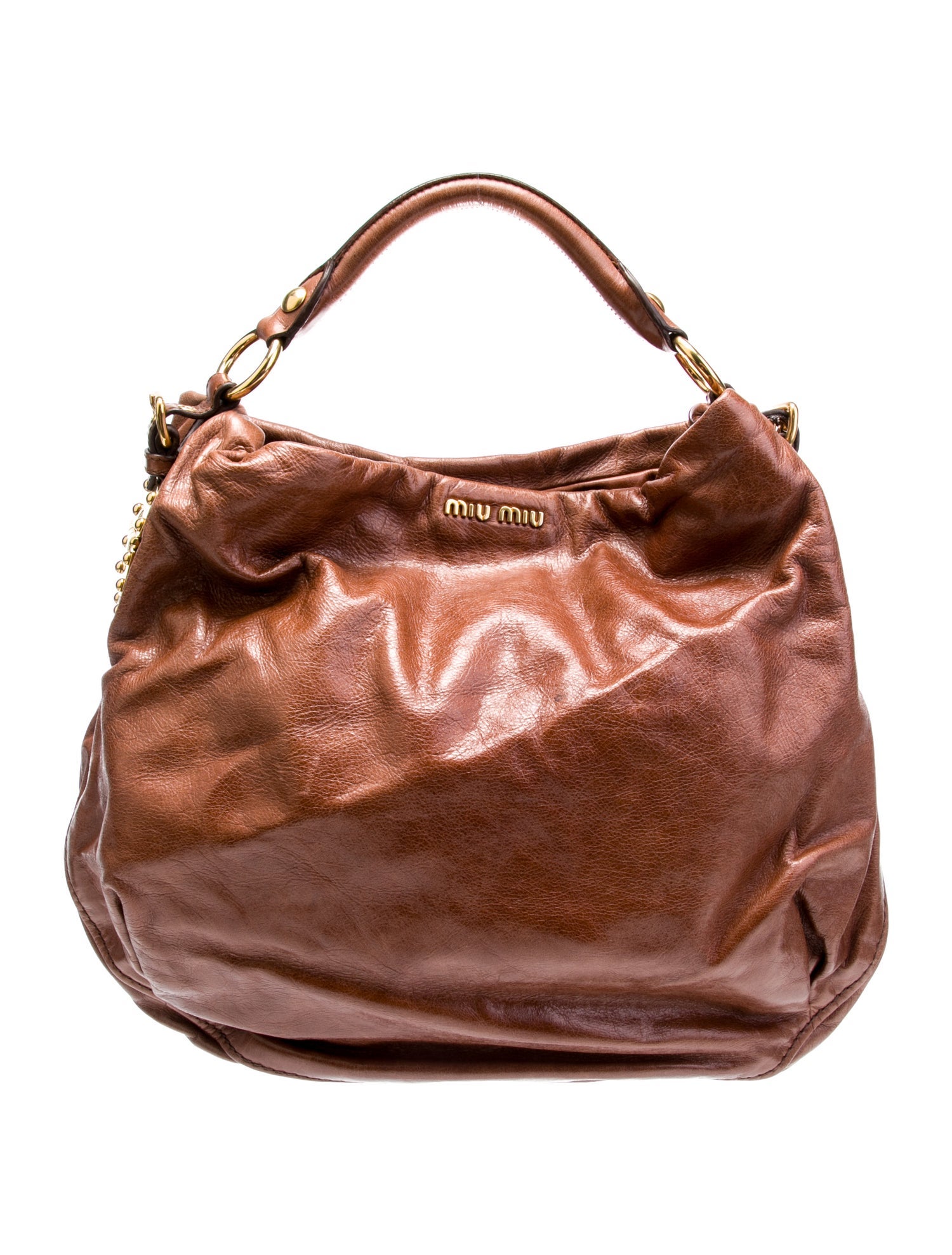 Miu Miu Leather Hobo