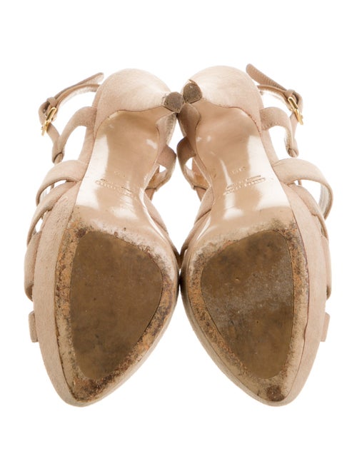 Miu Miu Suede Slingback Sandals