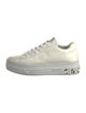 Miu Miu Patent Leather Crystal Embellishments Sneakers