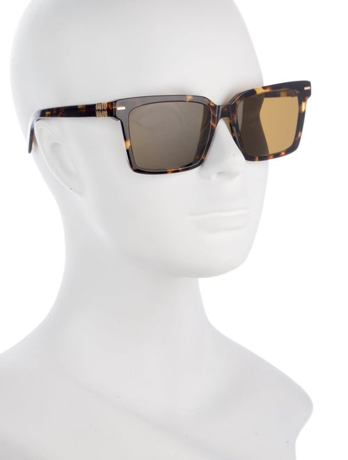 Miu Miu Square Tinted Sunglasses