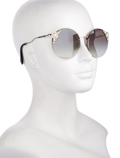 Miu Miu Cat-Eye Gradient Sunglasses