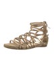 Miu Miu Leather Gladiator Sandals