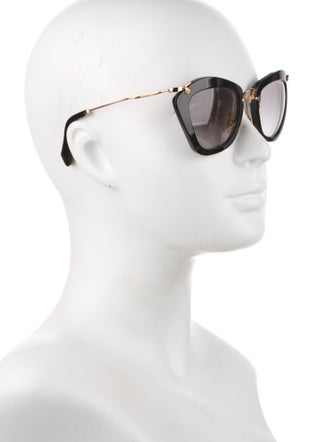 Miu Miu Cat-Eye Tinted Sunglasses