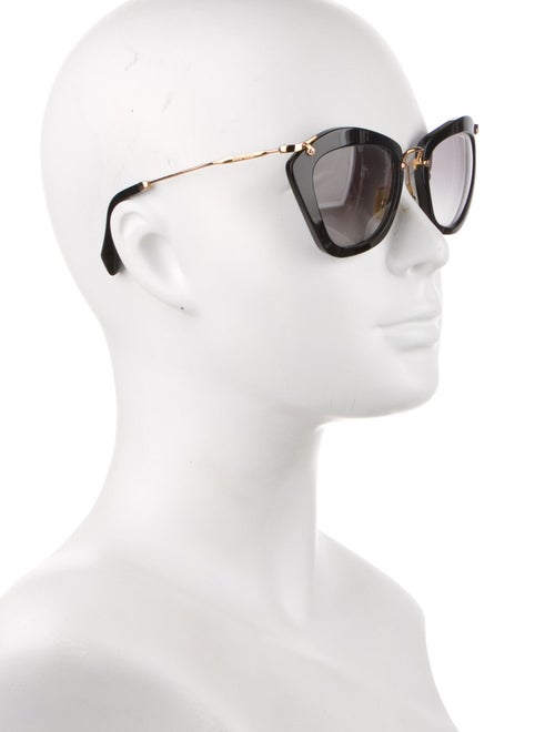Miu Miu Cat-Eye Tinted Sunglasses