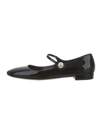 Miu Miu Patent Leather Mary Jane Flats