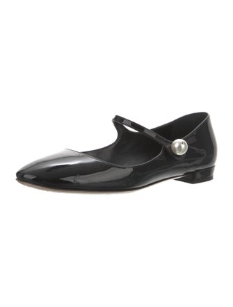 Miu Miu Patent Leather Mary Jane Flats