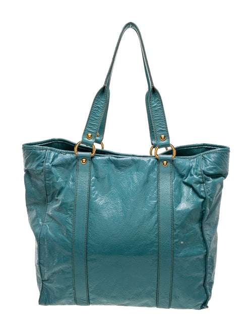 Miu Miu Patent Leather Tote