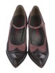 Miu Miu Leather Colorblock Pattern Pumps