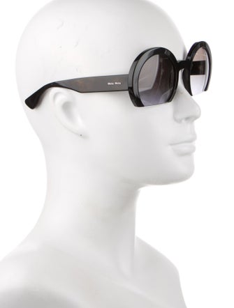 Miu Miu Oversize Gradient Sunglasses