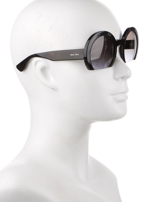Miu Miu Oversize Gradient Sunglasses