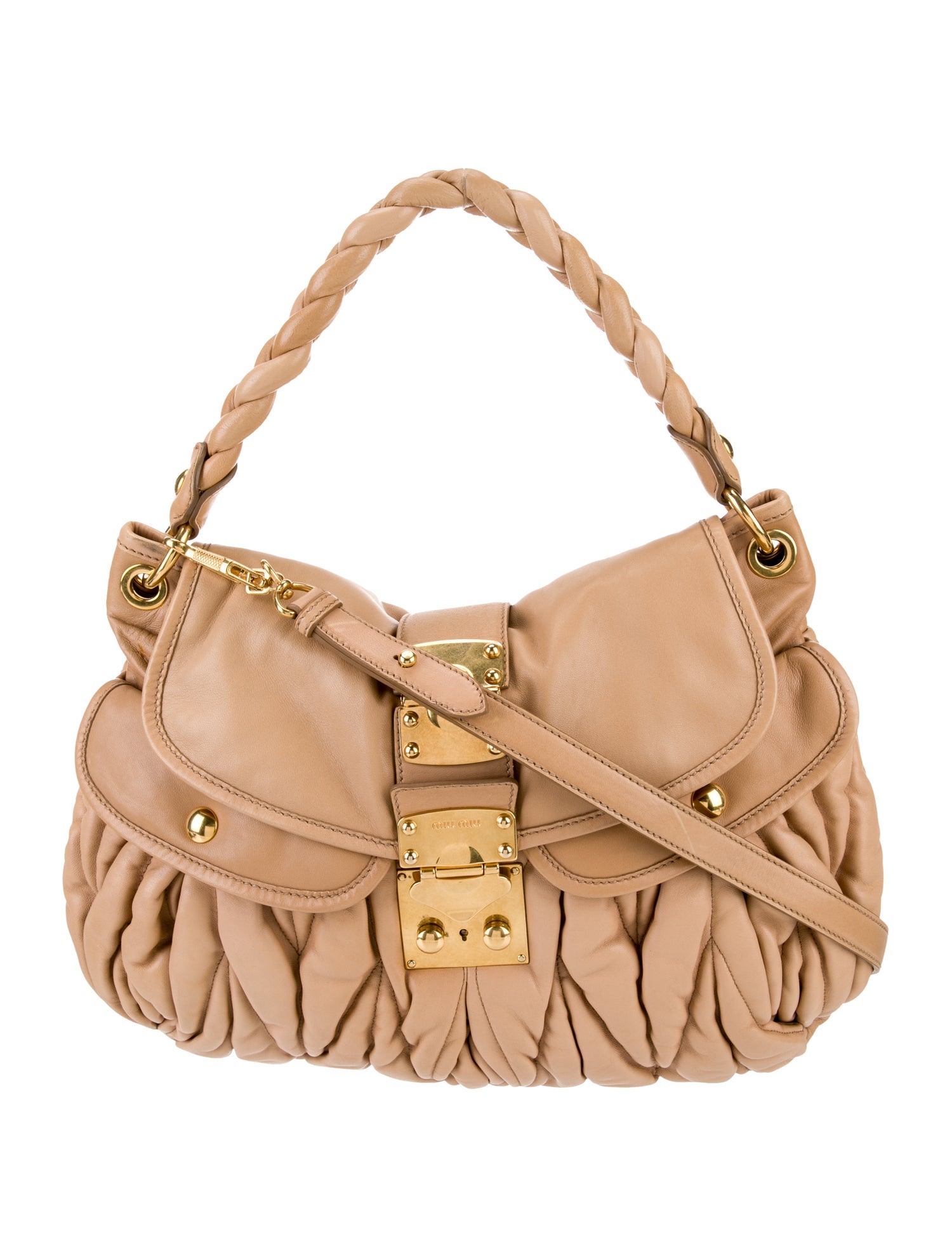 Miu Miu Leather Hobo