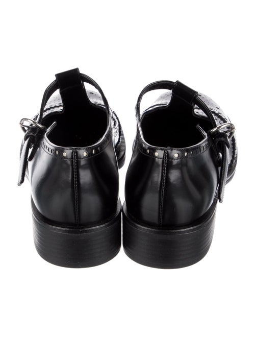 Miu Miu Leather Mary Jane Flats