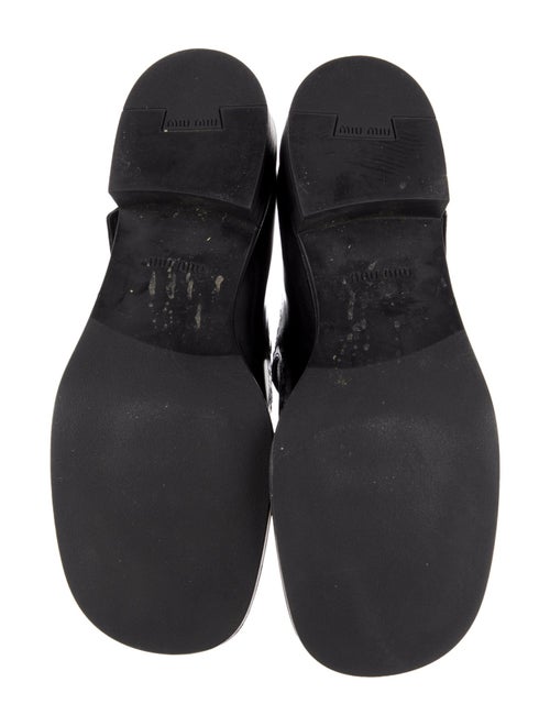 Miu Miu Leather Mary Jane Flats