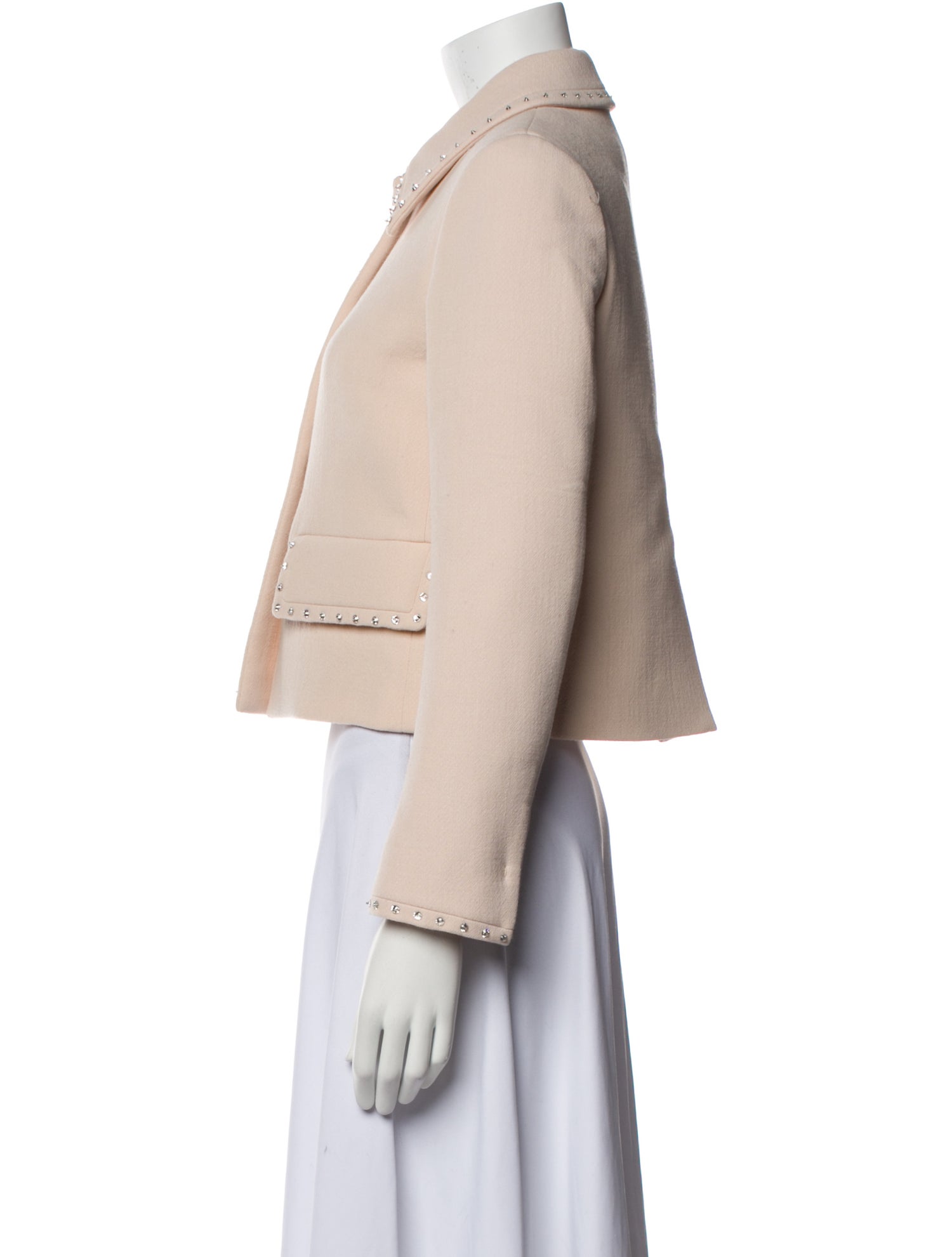 Miu Miu 2018 Virgin Wool Biker Jacket